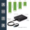 Caixa para duas unidades StarTech.com para SSD M.2 SATA - USB 3.1 (10 Gbit/s) - RAID