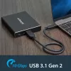 Caixa para duas unidades StarTech.com para SSD M.2 SATA - USB 3.1 (10 Gbit/s) - RAID