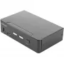 Switch KVM StarTech.com 2 portas HDMI - monitor único 4K 60Hz Ultra HD HDR - switch KVM HDMI 2.0 para desktop com hub USB 3.0 de 2 portas (5 Gbit/s) e 4x USB 2.0 HID, áudio - comutação por tecla de atalho - TAA