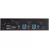 Switch KVM StarTech.com 2 portas HDMI - monitor único 4K 60Hz Ultra HD HDR - switch KVM HDMI 2.0 para desktop com hub USB 3.0 de 2 portas (5 Gbit/s) e 4x USB 2.0 HID, áudio - comutação por tecla de atalho - TAA