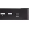 Switch KVM StarTech.com 2 portas HDMI - monitor único 4K 60Hz Ultra HD HDR - switch KVM HDMI 2.0 para desktop com hub USB 3.0 de 2 portas (5 Gbit/s) e 4x USB 2.0 HID, áudio - comutação por tecla de atalho - TAA