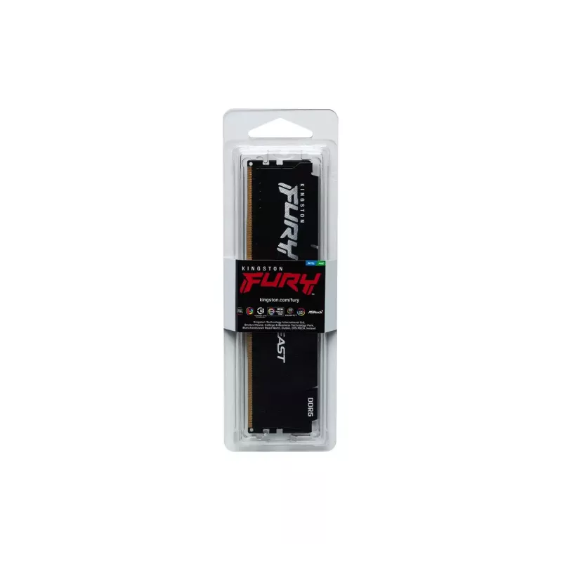 Kingston Technology FURY Beast 8 GB 5600 MT/s DDR5 CL36 DIMM preto