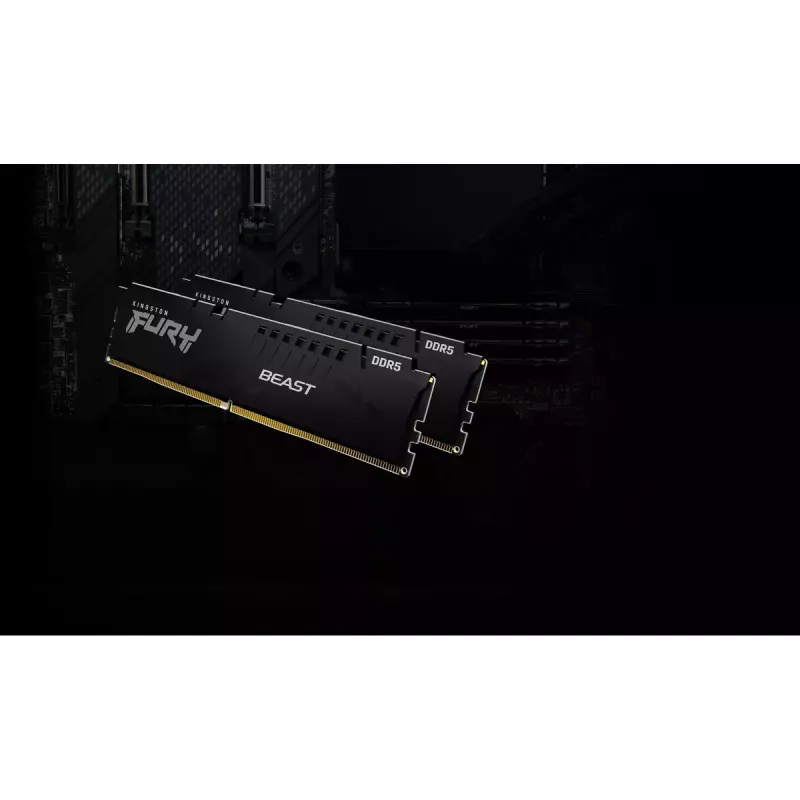 Kingston Technology FURY Beast 8 GB 5600 MT/s DDR5 CL36 DIMM preto