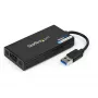 Adaptador StarTech.com USB 3.0 para HDMI - 4K 30Hz Ultra HD - certificado DisplayLink - adaptador conversor USB Type-A para HDMI para monitor - placa de vídeo e gráfica externa - Mac e Windows