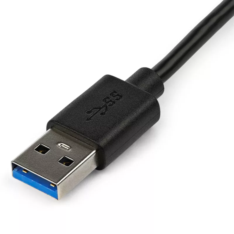Adaptador StarTech.com USB 3.0 para HDMI - 4K 30Hz Ultra HD - certificado DisplayLink - adaptador conversor USB Type-A para HDMI para monitor - placa de vídeo e gráfica externa - Mac e Windows