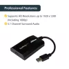 Adaptador StarTech.com USB 3.0 para HDMI - certificado DisplayLink - 1080p (1920x1200) - adaptador conversor USB Type-A para HDMI para monitor - placa de vídeo e gráfica externa - Windows/Mac