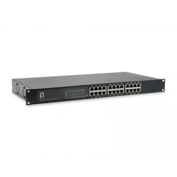 Switch não gerido LevelOne GEP-2421W150 24 portas Gigabit PoE