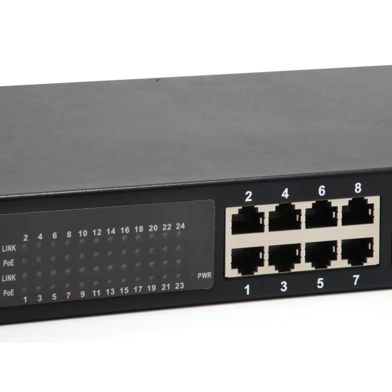 Switch não gerido LevelOne GEP-2421W150 24 portas Gigabit PoE