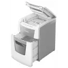 Destruidora de documentos LEITZ IQ Autofeed Small Office 100, corte cruzado P-4, 8 folhas, entrada 22 cm, depósito 34 L, cinzento