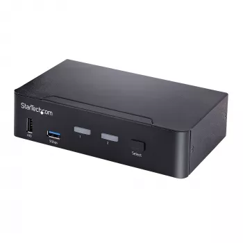 Switch KVM StarTech.com SV231DPUCA preto