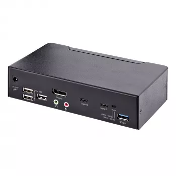 Switch KVM StarTech.com SV231DPUCA preto