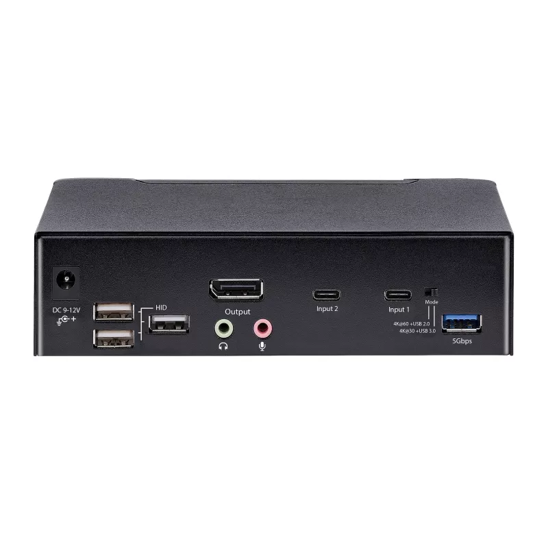 Switch KVM StarTech.com SV231DPUCA preto