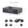 Switch KVM StarTech.com SV231DPUCA preto