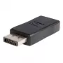 StarTech.com DP2HDMIADAP adaptador de vídeo de DisplayPort para HDMI, passivo, DP++ (macho) para HDMI (fêmea), 1920x1200 / 1080p, passagem de áudio, preto