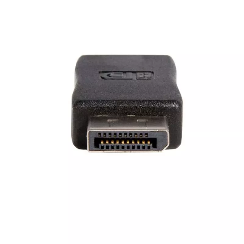 StarTech.com DP2HDMIADAP adaptador de vídeo de DisplayPort para HDMI, passivo, DP++ (macho) para HDMI (fêmea), 1920x1200 / 1080p, passagem de áudio, preto