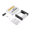 Baía de troca a quente StarTech.com de 5,25 para 3,5 para discos - para unidades SATA/SAS de 3,5 polegadas - sem bandeja - alumínio