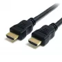StarTech.com HDMM1MHS cabo HDMI de alta velocidade com Ethernet, 1 m, Ultra HD 4K, 28 AWG, banhado a ouro, M/M, preto