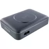 InLine Qi Powerstation Multiport carregador, 4x USB-C + 2x USB-A, GaN 100 W, carregamento sem fios 15 W, preto (31517K)