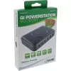 InLine Qi Powerstation Multiport carregador, 4x USB-C + 2x USB-A, GaN 100 W, carregamento sem fios 15 W, preto (31517K)
