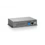 Switch Fast Ethernet PoE LevelOne 5 portas, 4 saídas PoE, 120 W, fonte de alimentação incluída