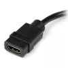 Adaptador de cabo de vídeo HDMI para DVI-D StarTech.com 8 polegadas – HDMI fêmea para DVI macho