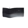 Teclado CHERRY KC 4500 ERGO universal USB QWERTY US Inglês preto