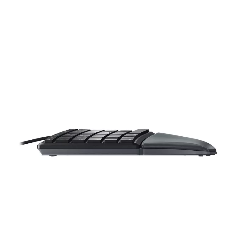 Teclado CHERRY KC 4500 ERGO universal USB QWERTY US Inglês preto