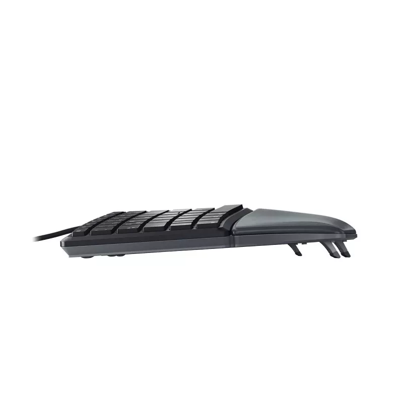 Teclado CHERRY KC 4500 ERGO universal USB QWERTY US Inglês preto