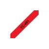Fita de etiquetagem 9 mm Brother TC491 preto sobre vermelho