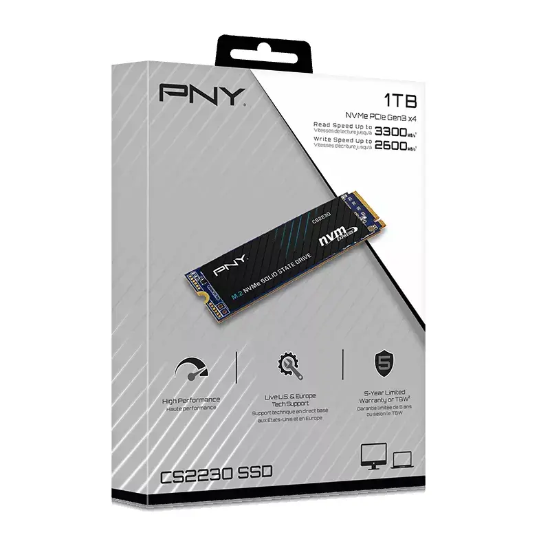 Unidade SSD PNY 1 TB M.2 PCI Express 3.0 NVMe CS2230