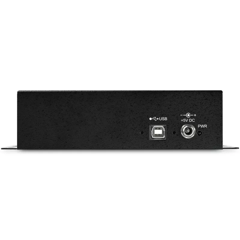 Hub adaptador StarTech.com USB para DB9 RS232 Serial de 8 portas – Montagem industrial em calha DIN e parede