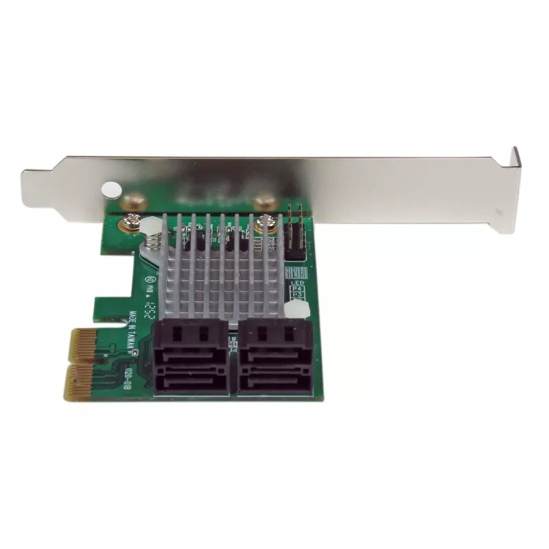 Placa controladora RAID StarTech.com PCI Express 2.0 SATA III 6 Gbit/s de 4 portas com HyperDuo SSD Tiering