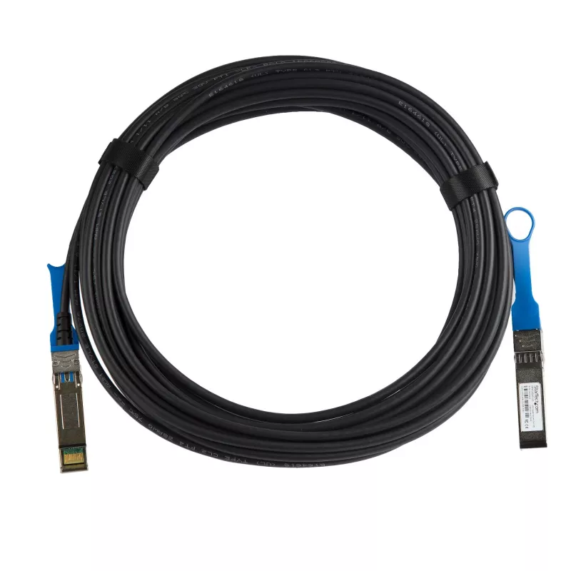 Cabo de ligação direta Twinax SFP+ para SFP+ 10 m 10G compatível com StarTech.com Cisco SFP-H10GB-ACU10M – DAC de cobre SFP+ 10GbE 10 Gbps Low Power Active Mini GBIC/módulo transceptor DAC Firepower ASR9000 ASR1000