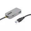 Hub extensor USB StarTech.com, cabo de extensão USB 3.0 de 10m com hub USB-A de 4 portas, cabo repetidor USB ativo/alimentado por bus, fonte de alimentação de 20W opcional incluída, proteção ESD