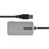 Hub extensor USB StarTech.com, cabo de extensão USB 3.0 de 10m com hub USB-A de 4 portas, cabo repetidor USB ativo/alimentado por bus, fonte de alimentação de 20W opcional incluída, proteção ESD