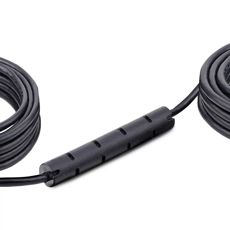 Hub extensor USB StarTech.com, cabo de extensão USB 3.0 de 10m com hub USB-A de 4 portas, cabo repetidor USB ativo/alimentado por bus, fonte de alimentação de 20W opcional incluída, proteção ESD