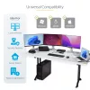 Switch KM de 4 portas StarTech.com com comutação por rato, switch USB para teclado/rato, áudio de 3,5mm/USB, partilha de periféricos para 4 computadores, compatível com TAA