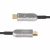 Cabo HDMI 2.1 Hybrid Active Optical (AOC) StarTech.com 15,2 m (50 ft), CMP, Plenum-Rated, cabo de fibra ótica HDMI 2.1/2.0 Ultra High Speed 8K, 48 Gbit/s, 8K 60 Hz/4K 120 Hz, HDR10+/FRL/TMDS/eARC
