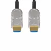 Cabo HDMI 2.1 Hybrid Active Optical (AOC) StarTech.com 15,2 m (50 ft), CMP, Plenum-Rated, cabo de fibra ótica HDMI 2.1/2.0 Ultra High Speed 8K, 48 Gbit/s, 8K 60 Hz/4K 120 Hz, HDR10+/FRL/TMDS/eARC