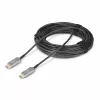 Cabo HDMI 2.1 Hybrid Active Optical (AOC) StarTech.com 15,2 m (50 ft), CMP, Plenum-Rated, cabo de fibra ótica HDMI 2.1/2.0 Ultra High Speed 8K, 48 Gbit/s, 8K 60 Hz/4K 120 Hz, HDR10+/FRL/TMDS/eARC