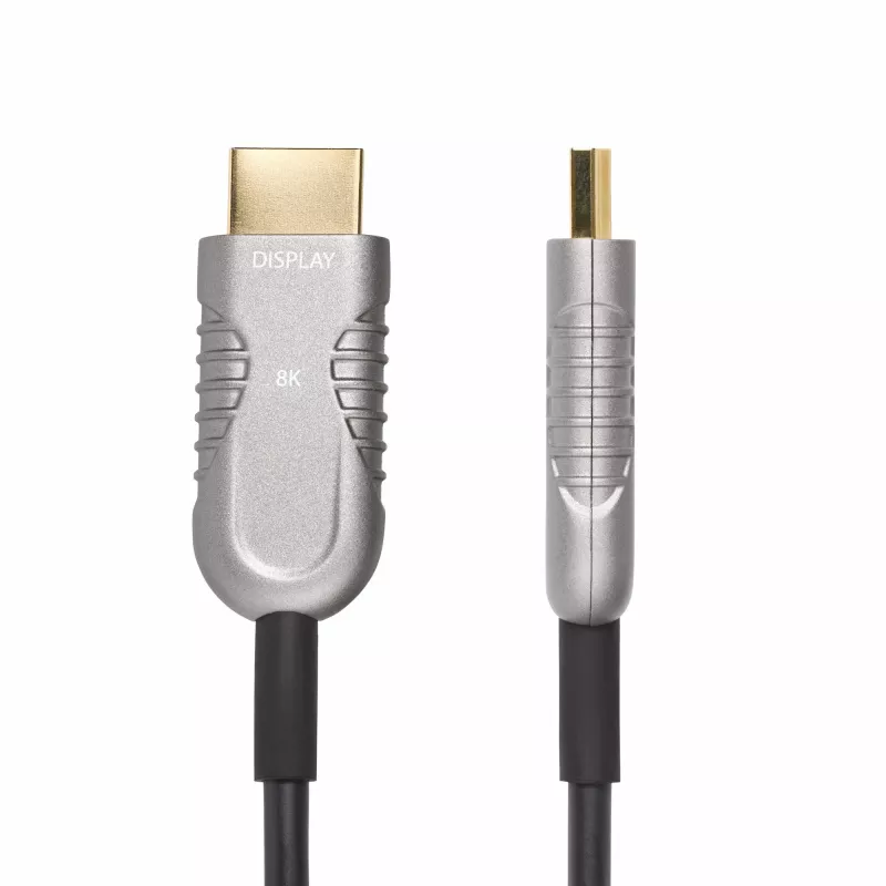 Cabo HDMI 2.1 Hybrid Active Optical (AOC) StarTech.com 100ft (30,4m), CMP, certificado Plenum, cabo de fibra ótica HDMI 2.1/2.0 Ultra High Speed 8K, 48Gbps, 8K 60Hz/4K 120Hz, HDR10+/FRL/TMDS/eARC