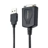 Cabo USB para série StarTech.com 1m com preservação de porta COM, ficha DB9 RS232 para conversor USB, adaptador USB para série para PLC/impressora/scanner, chipset Prolific, Windows/Mac