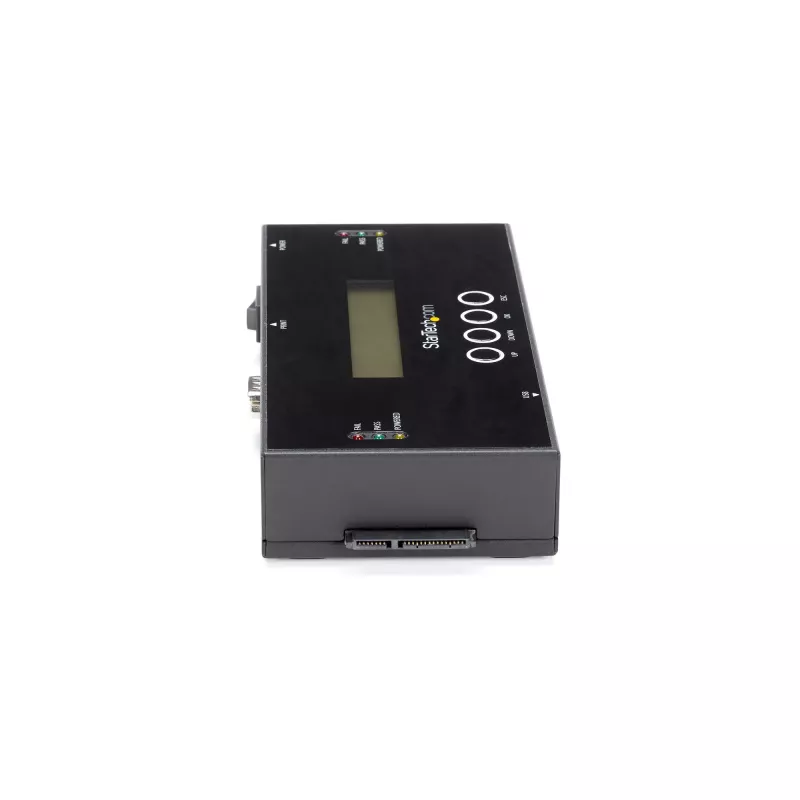 StarTech.com SATSASDUPE11 duplicador e apagador autónomo 1:1 de discos rígidos SATA e SAS de 2,5/3,5″