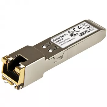 Módulo transceptor SFP compatível com StarTech.com HP JD089B - 10/100/1000BASE-TX~Módulo SFP compatível com HPE JD089B - 1000BASE-T - SFP para RJ45 Cat6/Cat5e - 1GE Gigabit Ethernet SFP - RJ-45 100m - HPE 5820AF, 12500, 5500