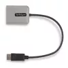 StarTech.com Hub MST DisplayPort de 2 portas, Dual 4K 60Hz, adaptador DP para 2x monitor DisplayPort, adaptador de vídeo multi-monitor DP 1.4, cabo integrado de 30 cm, alimentado por USB, apenas Windows