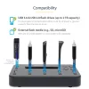 StarTech.com duplicador e apagador de pen USB autónomo 1-para-5, copiador multi-unidade flash USB, cópia de sistema e ficheiros e de unidade completa a 1,5 GB/min, apagamento único e de 3 passagens, visor LCD – TAA