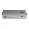 Estação de acoplamento KVM USB-C para dois portáteis StarTech.com, dock DisplayPort dual-monitor 4K 60Hz, hub USB de 5 portas, GbE, Power Delivery 90W/45W para dois portáteis, Windows/Mac, dock KVM de 2 anfitriões - TAA