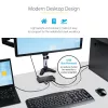 Switch KVM híbrido USB-A + HDMI e USB-C de 2 portas StarTech.com - Monitor HDMI 4K 60Hz único - Switch KVM HDMI compacto para desktop e/ou portátil - Alimentado por barramento USB - Compatível com Thunderbolt 3