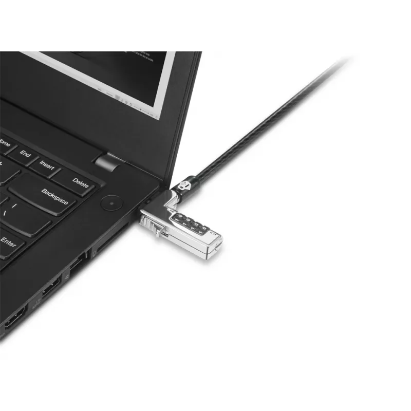 Lenovo 4XE1F30277 Kensington NanoSaver Combination cadeado de segurança com cabo, preto
