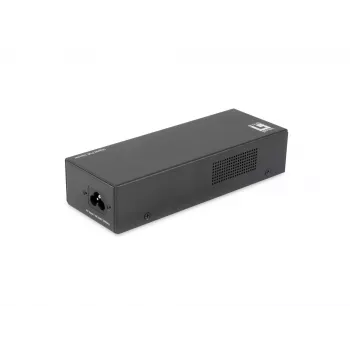 Injetor Gigabit PoE LevelOne, 802.3 af/at/bt, 90 W